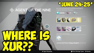 WHERE IS XUR?? Mk. 44 Stand Asides & More! June 24-25