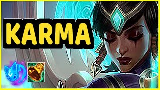 KARMA VS MORGANA SUPPORT GAMEPLAY EMERALD I