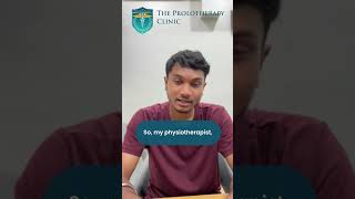 Physiotherapy For Left Hand Fracture | Patient Testimonial | The Prolotherapy Clinic #ytshorts