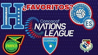 Liga de naciones de la Concacaf, estos son los favoritos!