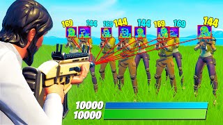 Fortnite Hacker vs 50 Hunters FINALE