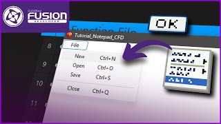 Tutorial 2# "Notepad 2.5" in Clickteam Fusion 2.5