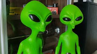 Boneco Alienígena Et Extraterrestre Verde - GTS PARTS