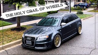 The most perfect wheels ever - BBS LM 3P conversion x Audi RS4 Avant B7