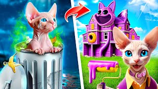 Ми збудували секретний будиночок CATNAP і DOGDAY! Poppy Playtime Chapter 3!