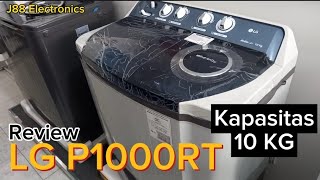 REVIEW MESIN CUCI LG TERBARU P1000RT || PILIHAN MESIN CUCI TERBAIK