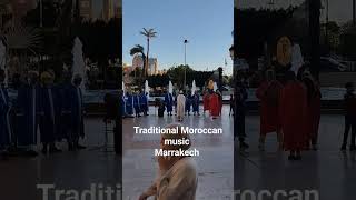 Traditional music Marrakech Morocco