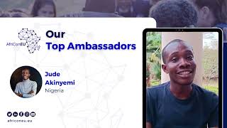 AfriConEU Ambassadors | Jude Akinyemi, Nigeria