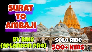 Surat To Ambaji By Hero Splendor Pro (100cc) Bike