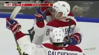 Artturi Lehkonen pots rebound past Ullmark