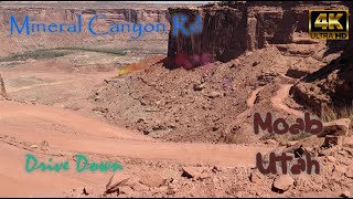 4x4 Trail: Drive to Mineral bottom boat launch. Mineral Canyon Moab, Utah. June 2021