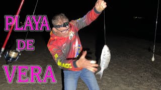 GRAN QUEDADA SURFCASTING PLAYA DE VERA, NOCHE DE HERRERAS