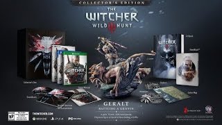 The Witcher 3 Collector's Edition Unboxing PS4