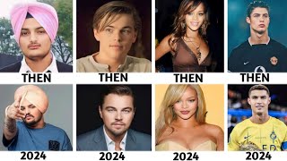 Famous People evolution (then and 2024) |Evolution List