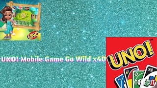 Go Wild x40 with someone on UNO Mobile Game