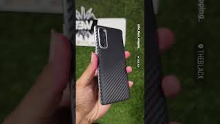 Black carbon Fiber Skin For Mobile