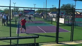 Rob Nunnery vs Jason Garriotte - Pickleball Pro Singles - 2023 APP Sunmed Punta Gorda Open, Florida