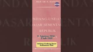 Sejarah Konstitusi Indonesia 👨‍⚖️🇮🇩🇮🇩 #konstitusi #uud1945 #amandemenuud45