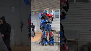 Мы создали новую модель ОПТИМУСА 4.0🔥 #optimus #transformerscosplay #cosplay