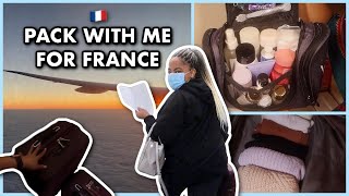 VLOG | #5 - GOING TO FRANCE FOR THE HOLIDAYS - Pack for 1 Month with Me! 🇫🇷