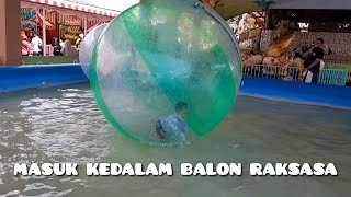 MASUK KEDALAM BALON RAKSASA | NAIK BOMBOMCAR DINOSAUARUS | JATIMPARK 3