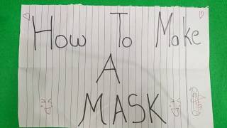 How to make simple mask_Siamsiam & Nunte