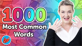 Tricky Words | 1000 Most Common Words Children Must Know | Made by Red Cat Reading