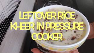 Rice Kheer in Pressure Cooker Recipe | Payasam