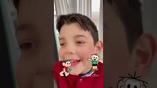 Piero Start imitando o CEBOLINHA muito engraçado!😂❤️️ #shorts