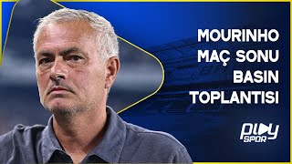 Jose Mourinho, Alanyaspor Maçı Ardından Basın Toplantısında Konuşuyor