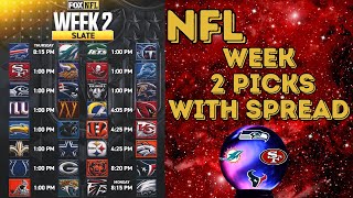 Expert NFL Week 2 Spread Predictions!