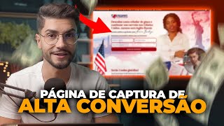 Página de Captura de ALTA CONVERSÃO [EXEMPLOS]