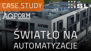 Case study - AQFORM - automatyczny magazyn dla komponentów oświetleniowych