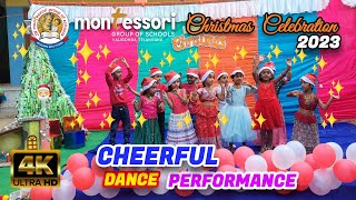 Christmas Celebration 2023 | Cheerful Dance Performance  | Montessori High School | Valigonda