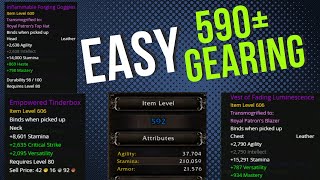 The War Within Gearing Guide 590