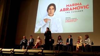 Marina Abramovic, The Cleaner, Palazzo Strozzi, Firenze