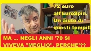 Svuota la spesa EuroSpin da 72 euro. 😋🧃🌞🌞 Molti prodotti ma tutto aumenta!! Aiuto!😱