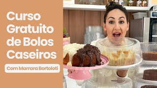 RECEITAS DE BOLOS CASEIROS DA VOVÓ | CURSO GRÁTIS