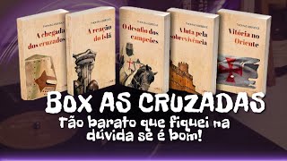 Box As Cruzadas: Thomas Asbridge (Unboxing) porque é tão barato?