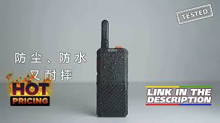 Beebest Ultra-Thin Walkie Talkie A308 Waterproof Support BT  price, review | Aliexpress