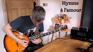 Hymne à l'amour - Edith Piaf (solo guitar arrangement)