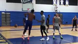 Joel Embiid to Mo Bamba after dunking on him! "Welcome to the f*cking league"!