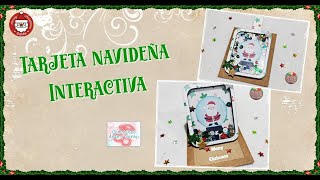 TARJETA NAVIDEÑA INTERACTIVA - RETOCERECITAS ARTE Y SCRAP