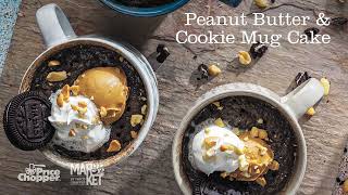 Peanut Butter & Cookie Mug Cake