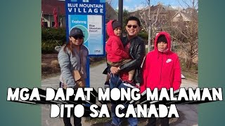 Dapat mong malaman bago magpunta sa Canada | Pinoy sa Canada