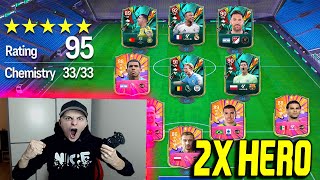 EA FC 25 (FIFA 25): WELTREKORD! 2x HEROS in FULL HERO 121 Rated FUT DRAFT Challenge! Ultimate Team