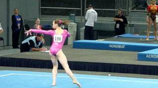 Rebecca Bross - Floor - EF - Pacific Rim Championships