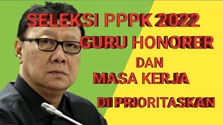 Info pppk terbaru hari ini,Masa kerja Guru Honorer diPrioritaskan jadi pppk 2022