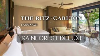 Deluxe rainforest Twin room, Ritz Carlton Langkawi , 2 Queen(s), Rainforest view