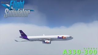 NEW Airplane MOD, and it's FREE! (Airbus A330-300) Memphis to Chicago | Microsoft Flight Simulator!